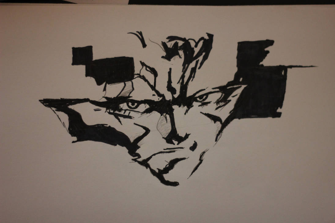 Solid snake sketch by natalied2012 on DeviantArt