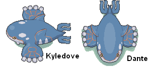 Frontal Kyledove's Kyogre