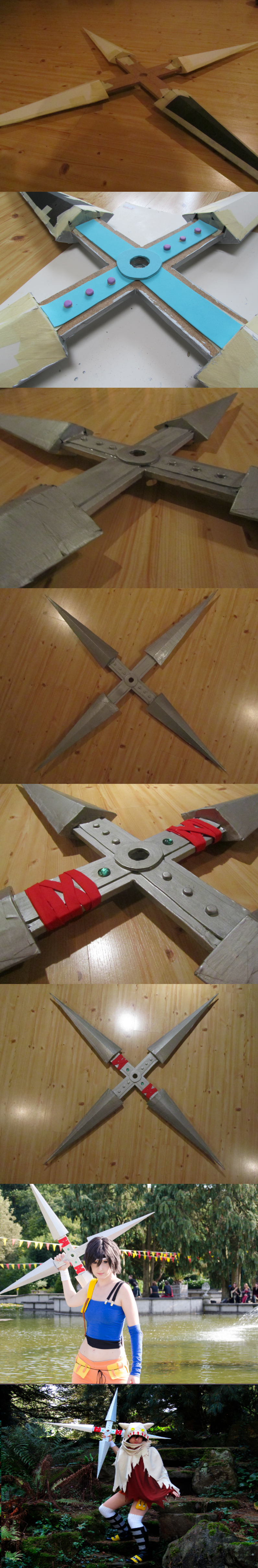 Yuffie's shuriken process