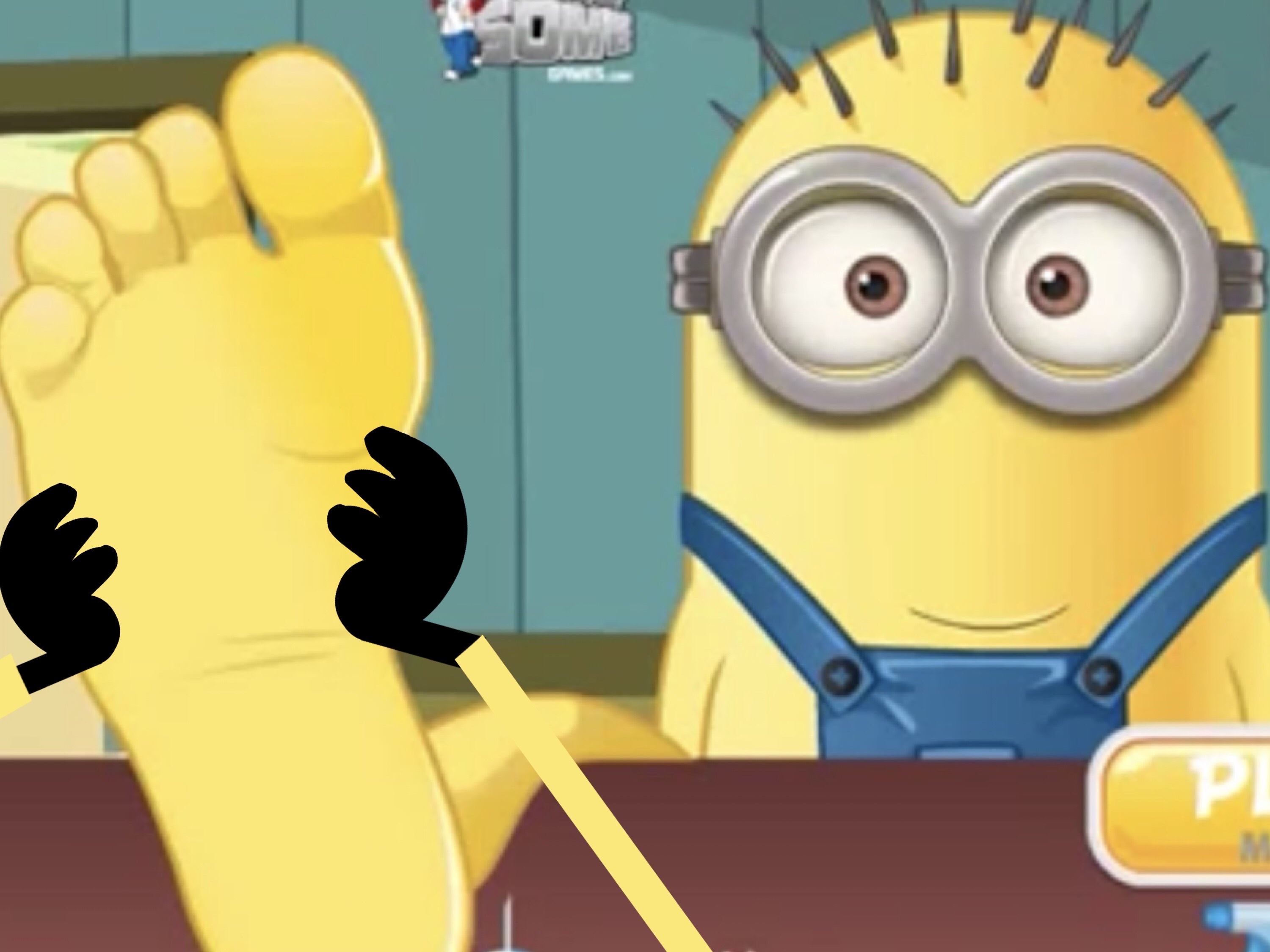 Despicable Me: Minions Foot by frankysupermanv2 on