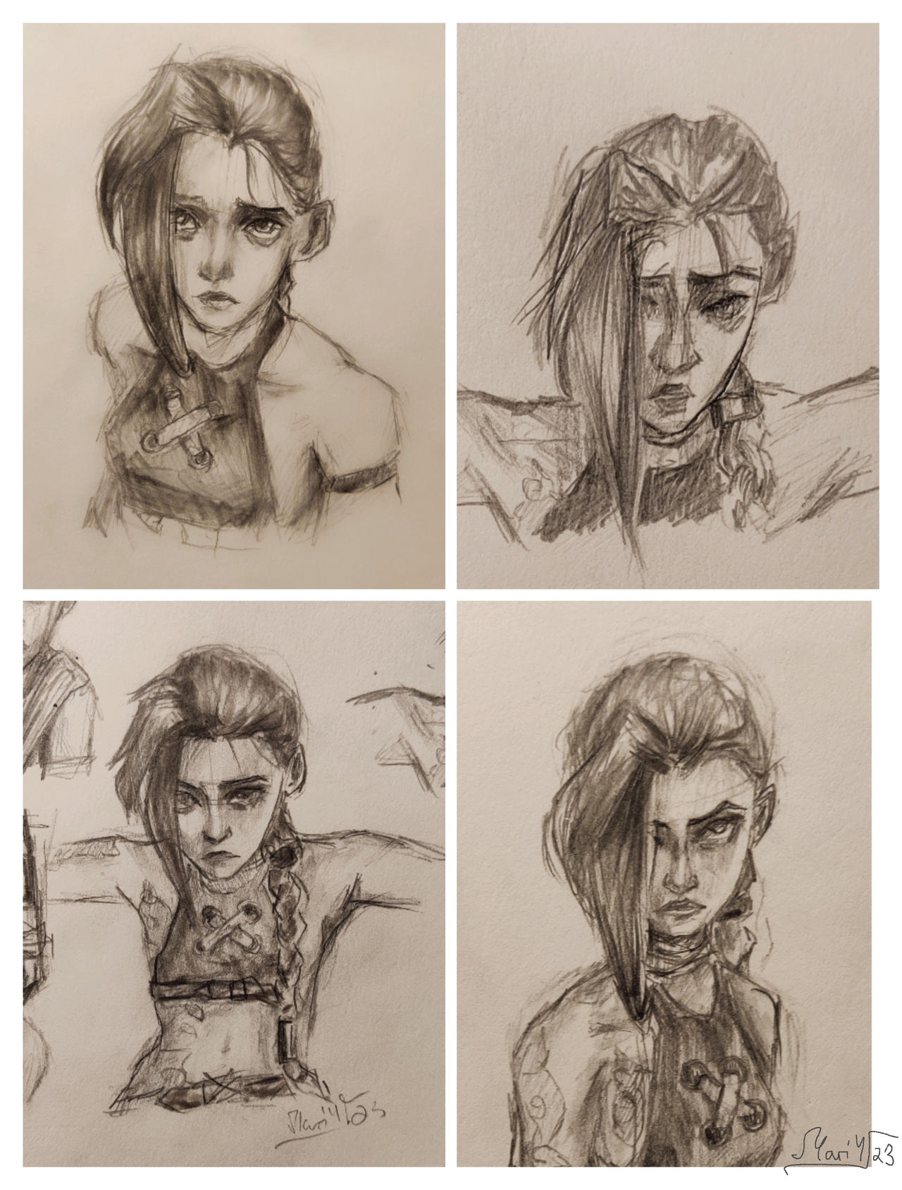 Jinx (from Arcane) by Mari4art123 on DeviantArt