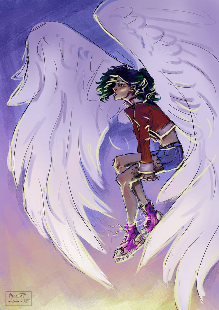 Time Angel Oc Redraw Angel OC by a-ZoomIn on DeviantArt