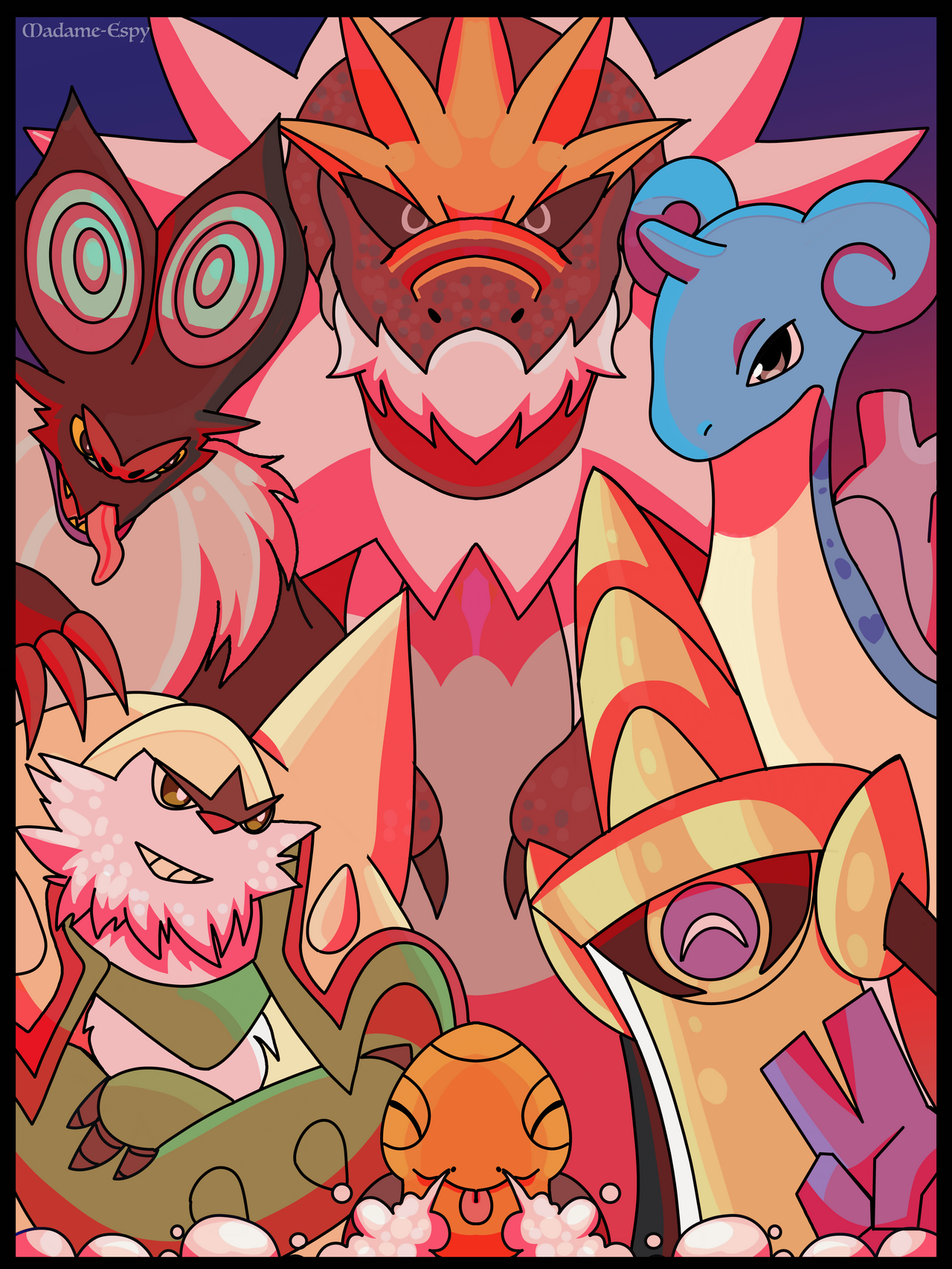 PKMN Y Nuzlocke Team by Kari-The-Espeon525 on DeviantArt