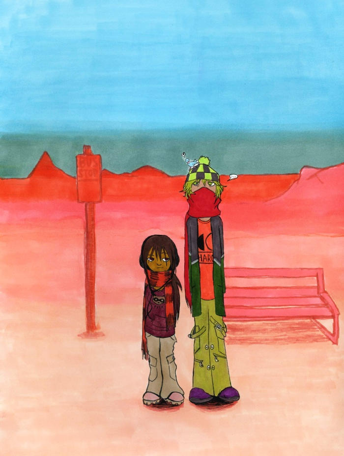 Bus Stop by LiteracyScaresMe on DeviantArt