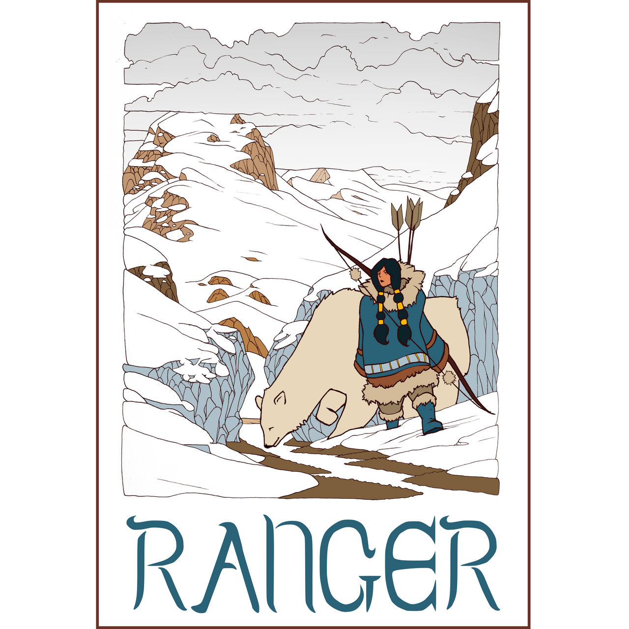 The Ranger Writing Ranger by michaelrossmith on DeviantArt
