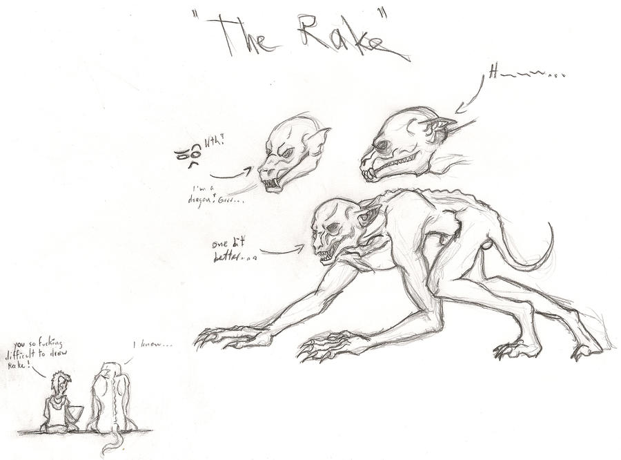 Dragon The Rake The Rake by GeraltTheWitcher on DeviantArt