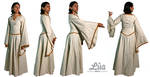 Vestido medieval. by lua-media