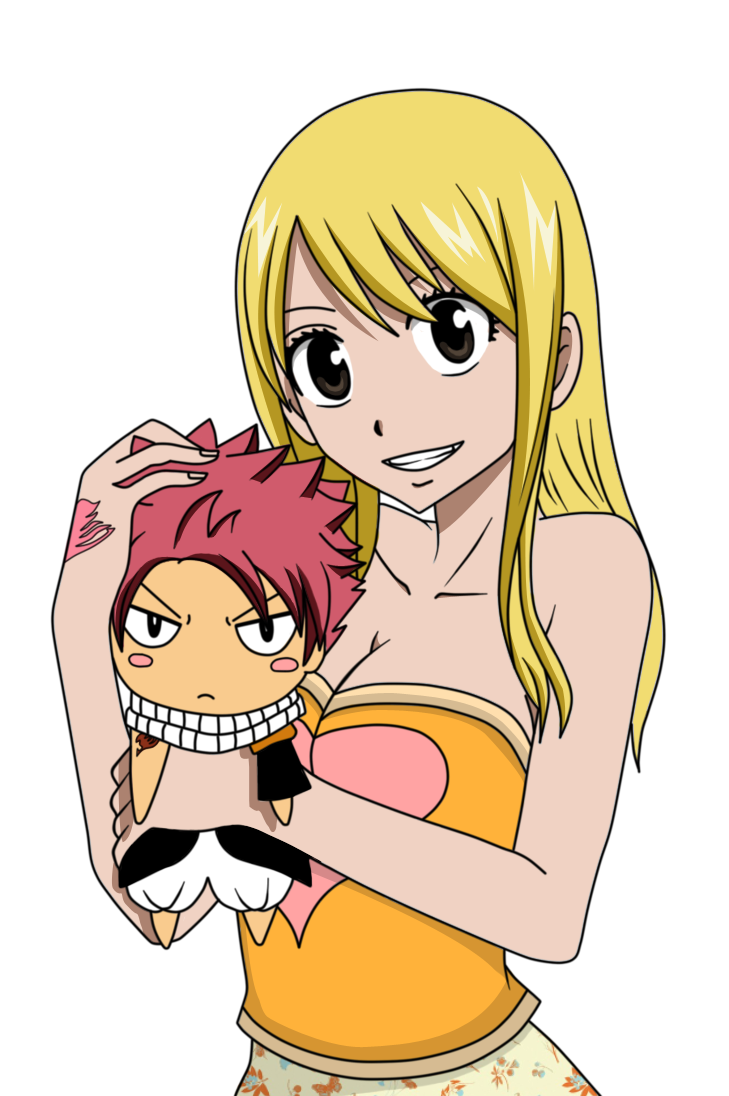 Lucy and Natsu doll