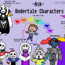 Ask Undertale Characters