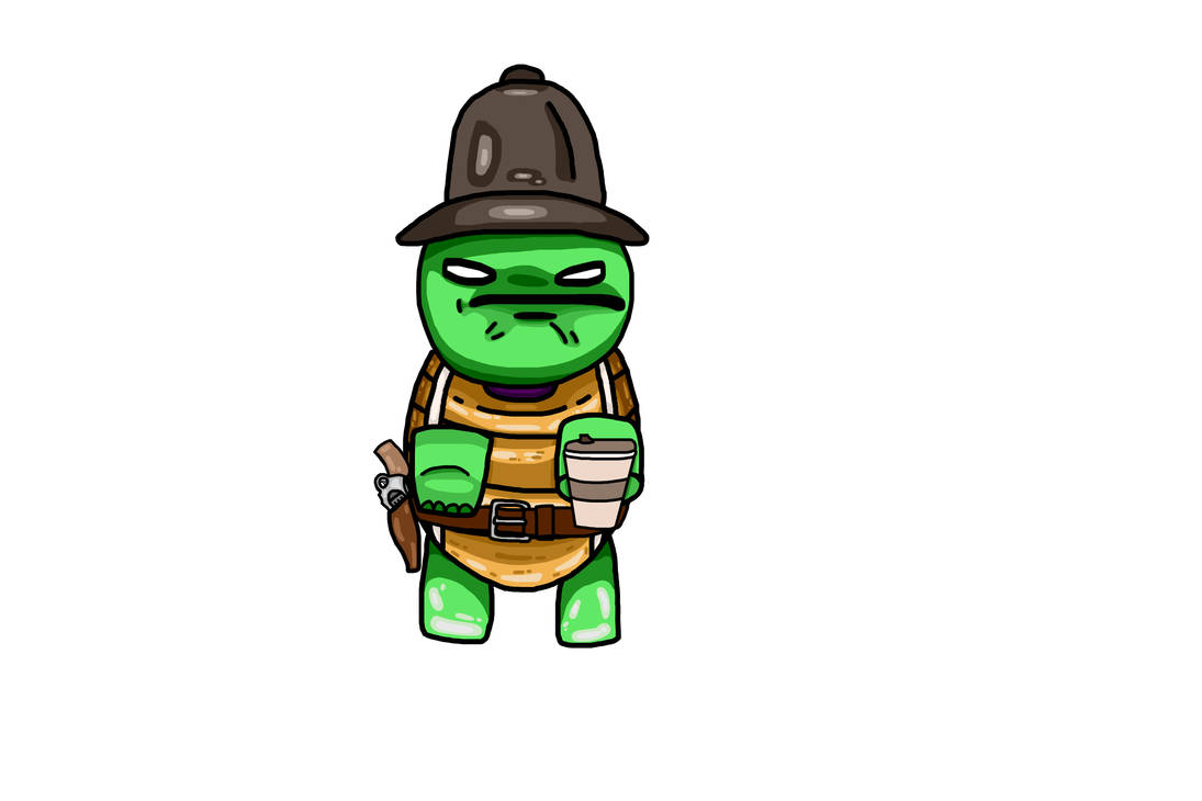 Turtle Detective by Sagegamr on DeviantArt