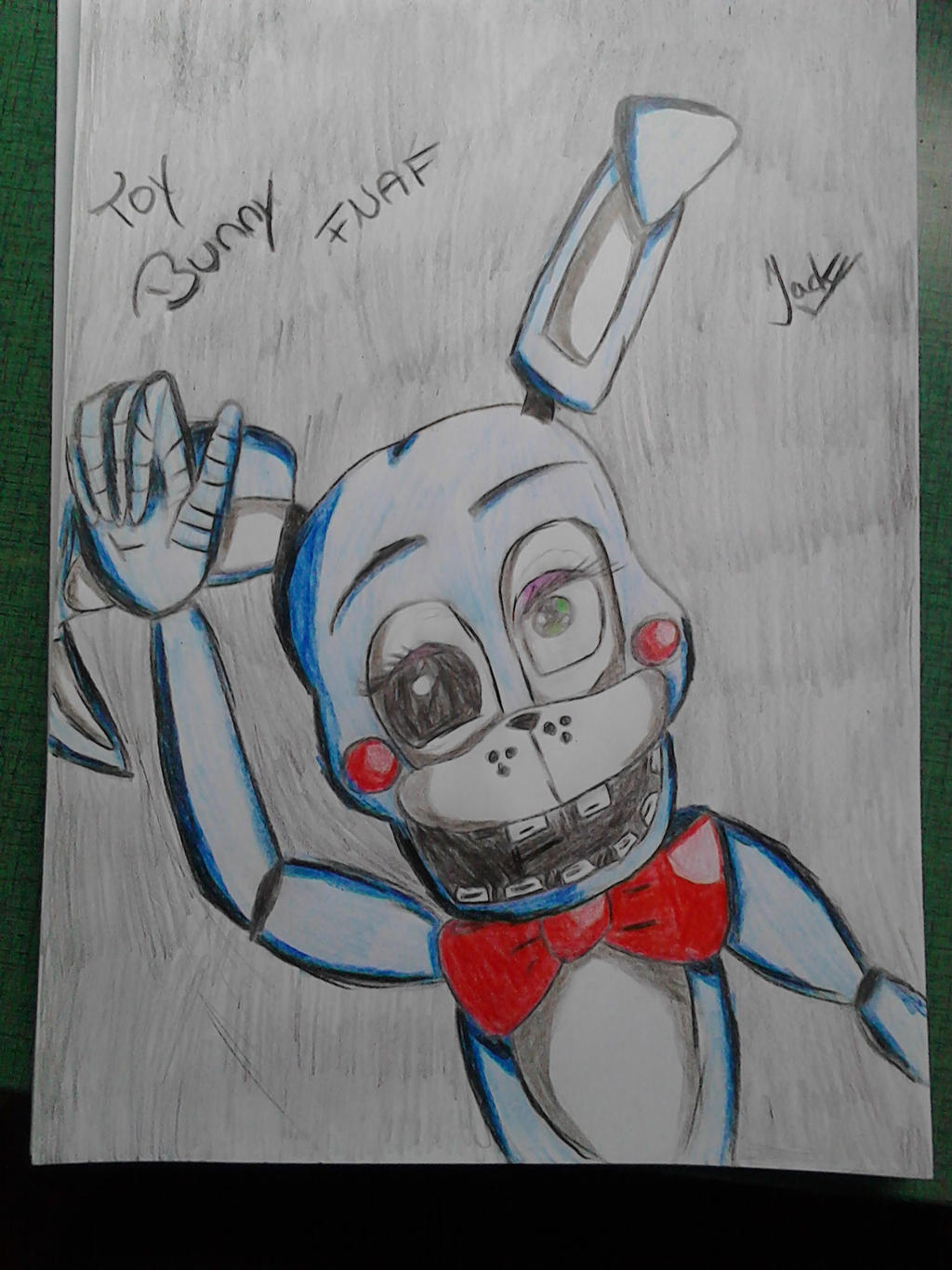 F Naf Rabbit Drawing Fnaf Bunny by TeddyJacky on DeviantArt