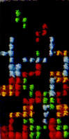 Tetris cross-stitch
