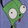 Invader Zim: Gir fiber art