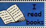 I read books stamp