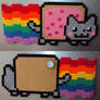 Jumbo double sided Nyan cat magnet