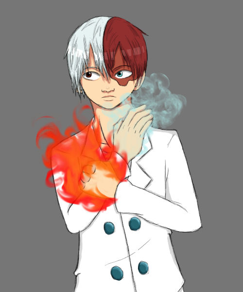 Todoroki Vaping Todoroki by Sylphs316 on DeviantArt