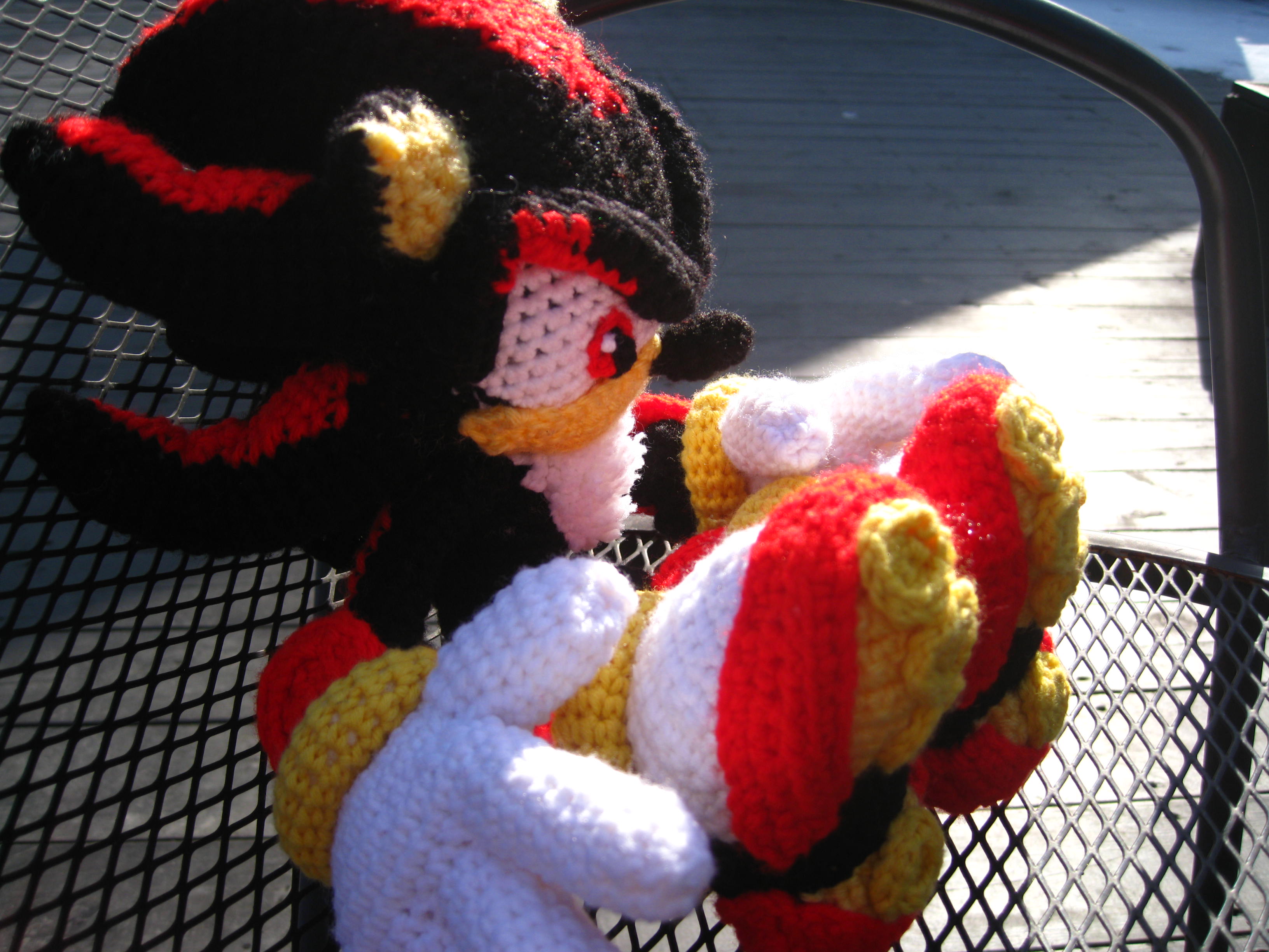 Shadow the Hedgehog Amigurumi