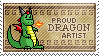 Proud Dragon Artist -stamp- by Zenfyre