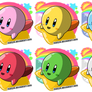 Brawl Stickers - Kirby