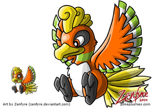 Ho-Oh Art Sheet