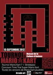 affiche 15 septembre Tournoi mario kart