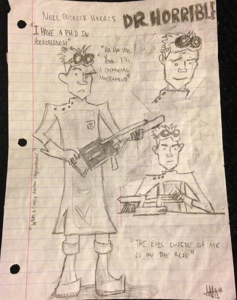 Doctor Horrible by Alex3652012 on DeviantArt