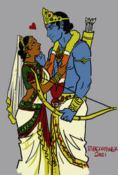 Rama and Sita