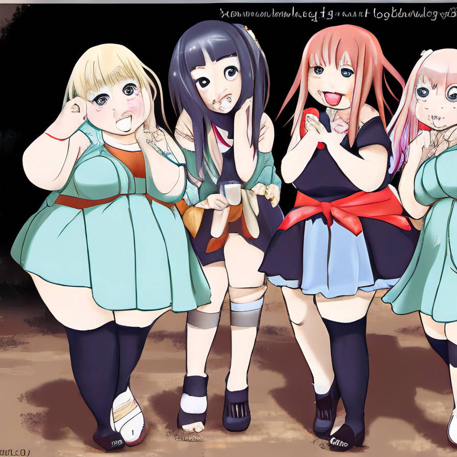 fat anime girls 2 by adnankh98 on DeviantArt