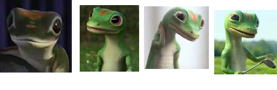 The Evolution Of Geico's Gecko by happaxgamma on DeviantArt