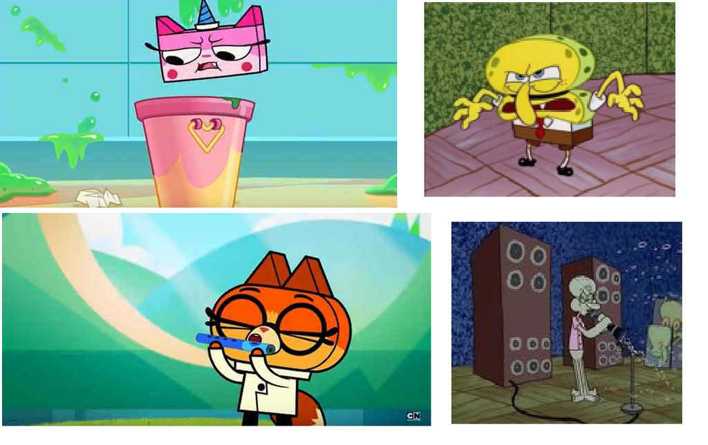 Even More Unikitty Portrayed By Spongebob by happaxgamma on DeviantArt