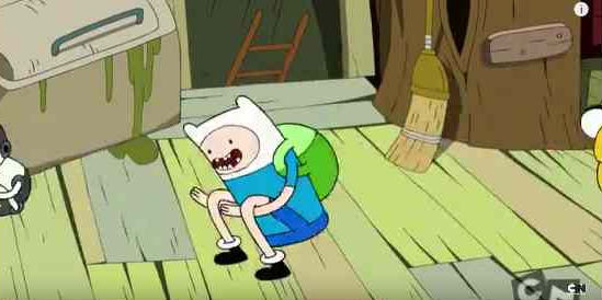 Finn Blowing Raspberry Finn Bounce by happaxgamma on DeviantArt