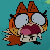 Unikitty Dr Fox Shocked Icon