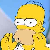 Simpsons Homer Heckling Icon