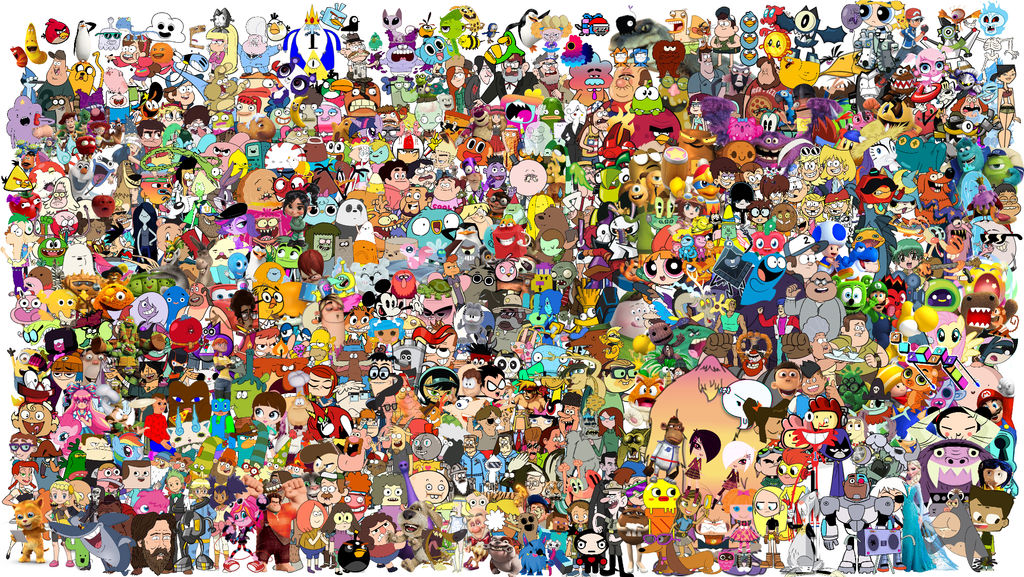 Old Cartoon Collage Extended by happaxgamma on DeviantArt