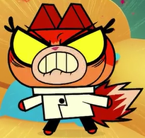 Angry Dr. Fox by happaxgamma on DeviantArt