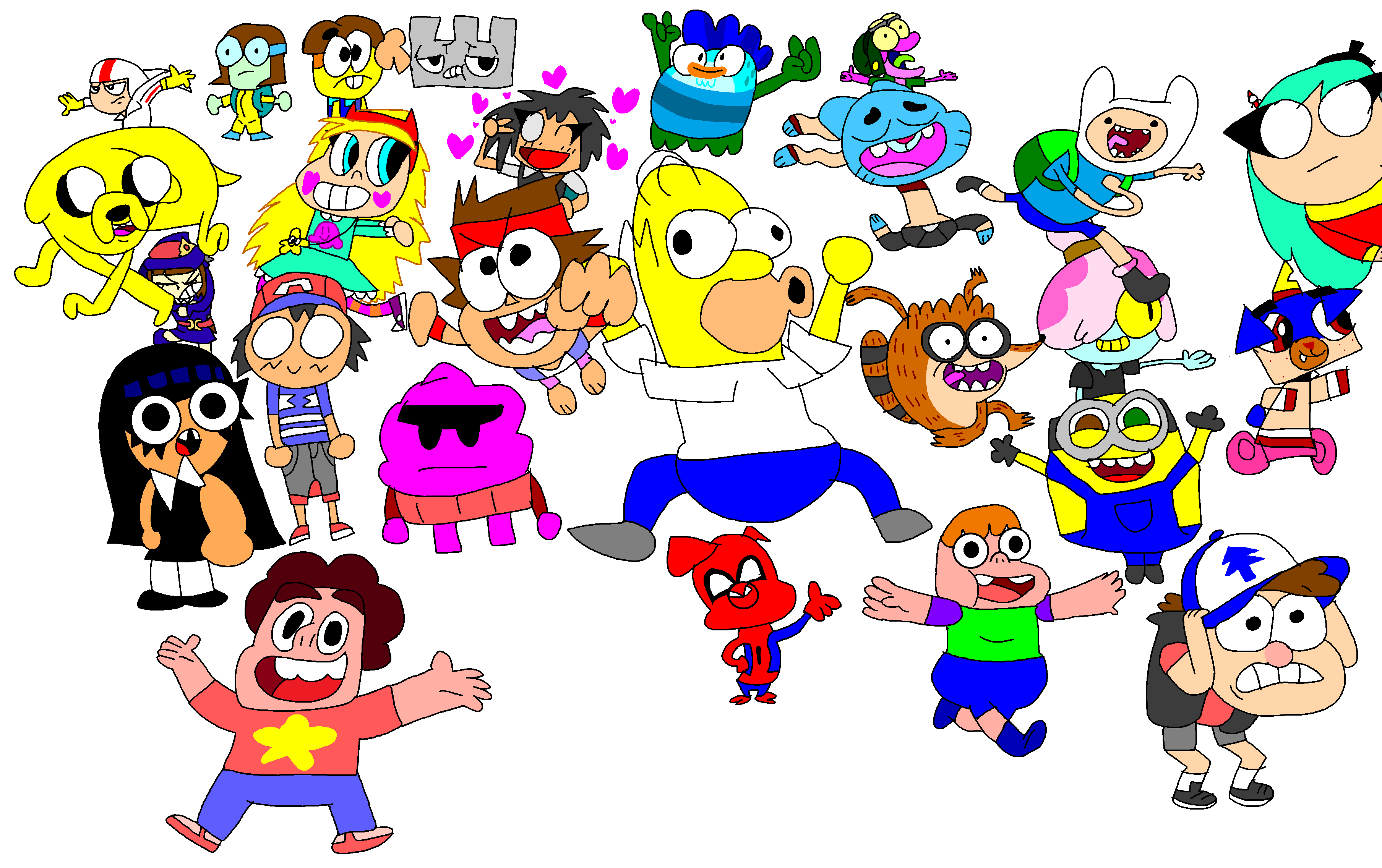 The Weridest Crossover Ever (Updated) by happaxgamma on DeviantArt