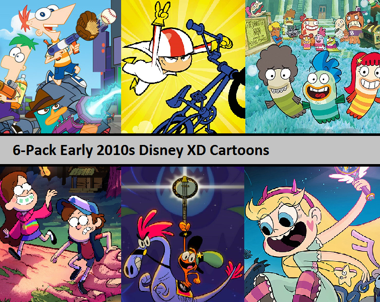 Early 2010s Disney XD 6 Pack by happaxgamma on DeviantArt