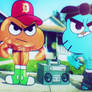 Gumball And Darwin Buff Rappers