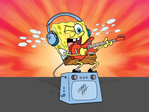 Spongebob The Rockstar by happaxgamma on DeviantArt