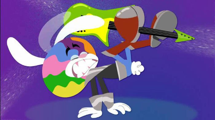 Trix Rabbit Rocks A Guitar by happaxgamma on DeviantArt