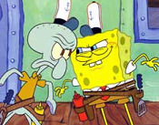 Squidward Vs Spongebob by happaxgamma on DeviantArt
