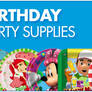 Old Birthday Party Supplies
