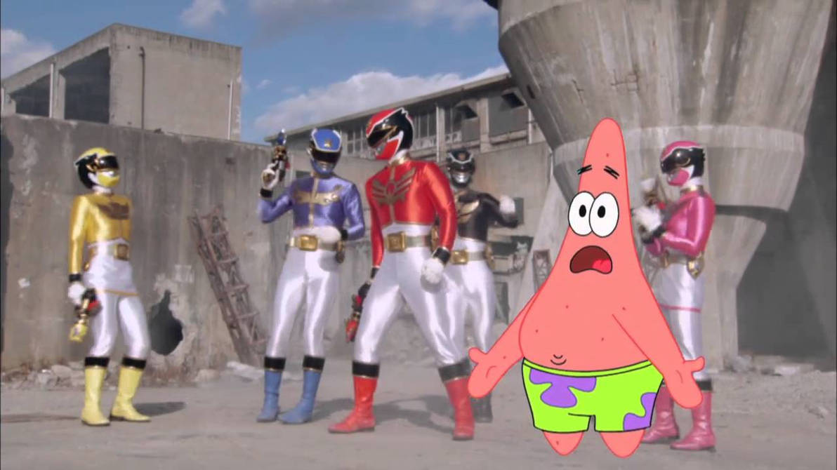 The Power Rangers With Patrick by happaxgamma on DeviantArt