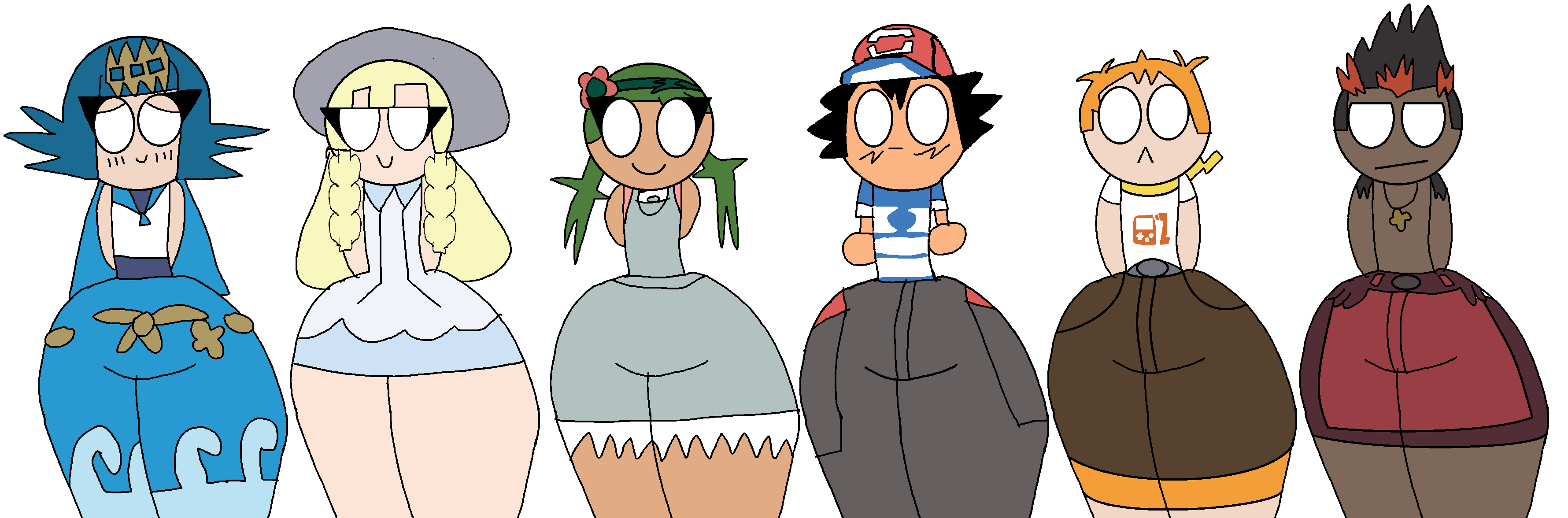 Thicc Pokemon Sun And Moon Anime Characters By Happaxgamma On Deviantart Thicc Pokemon Sun And Moon Anime Characters By Happaxgamma On Deviantart