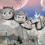 Mt Rushmore With Star Marco Eclipsa And Pony Head