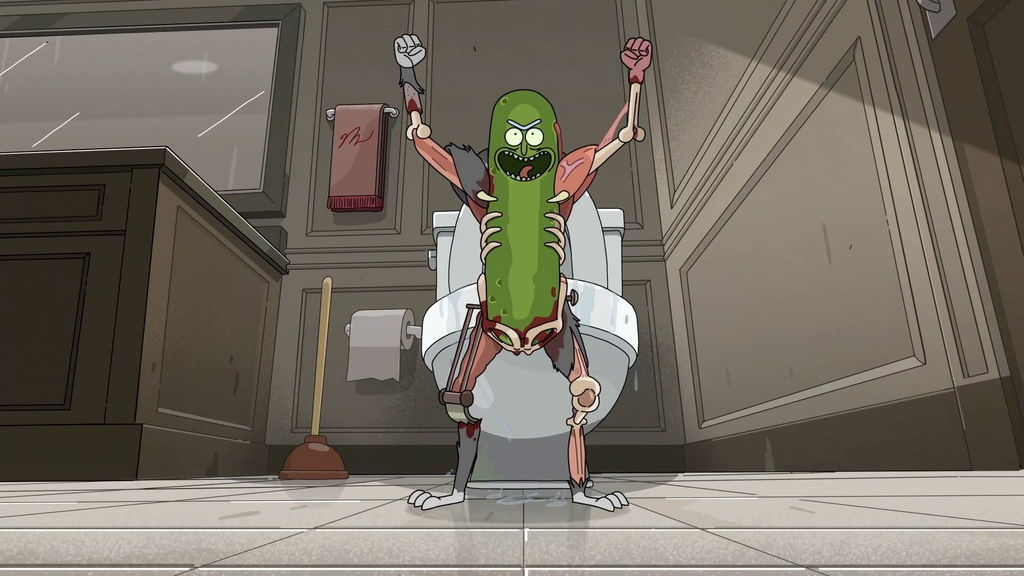 Pickle Rick by happaxgamma on DeviantArt