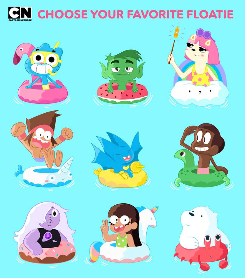Cartoon Network Floaties by happaxgamma on DeviantArt