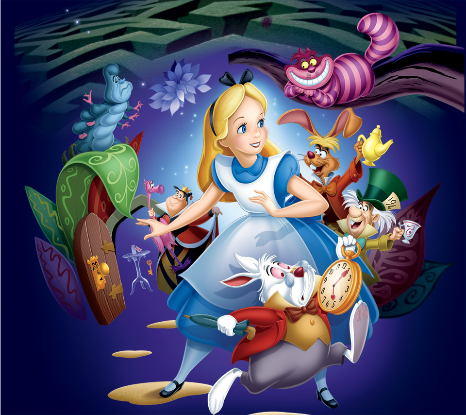 Alice In Wonderland Wallpaper by happaxgamma on DeviantArt Alice In Wonderland Wallpaper by happaxgamma on DeviantArt