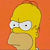 The Simpsons Homer Simpson Angry Icon