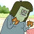 Regular Show Muscle Man Donuts Icon
